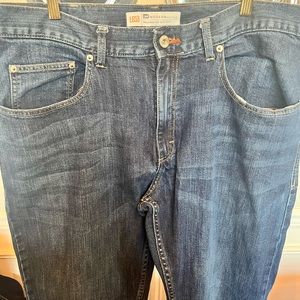 LEE MODERN SERIES RELAXED FIT BOOTCUT LEG DENIM JEANS 38x34